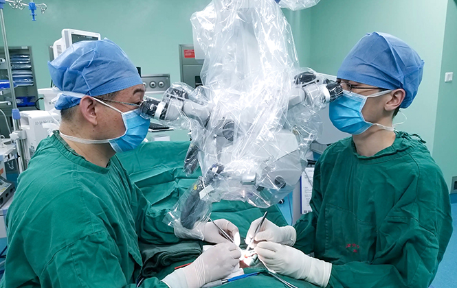 Specialized for surgical microscopes