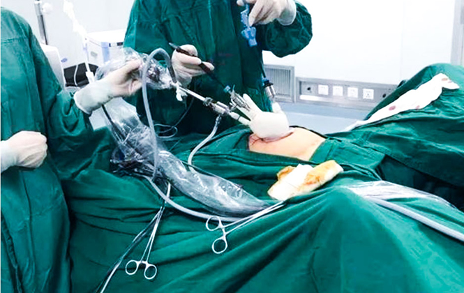 Specialized for laparoscopic instrument cables
